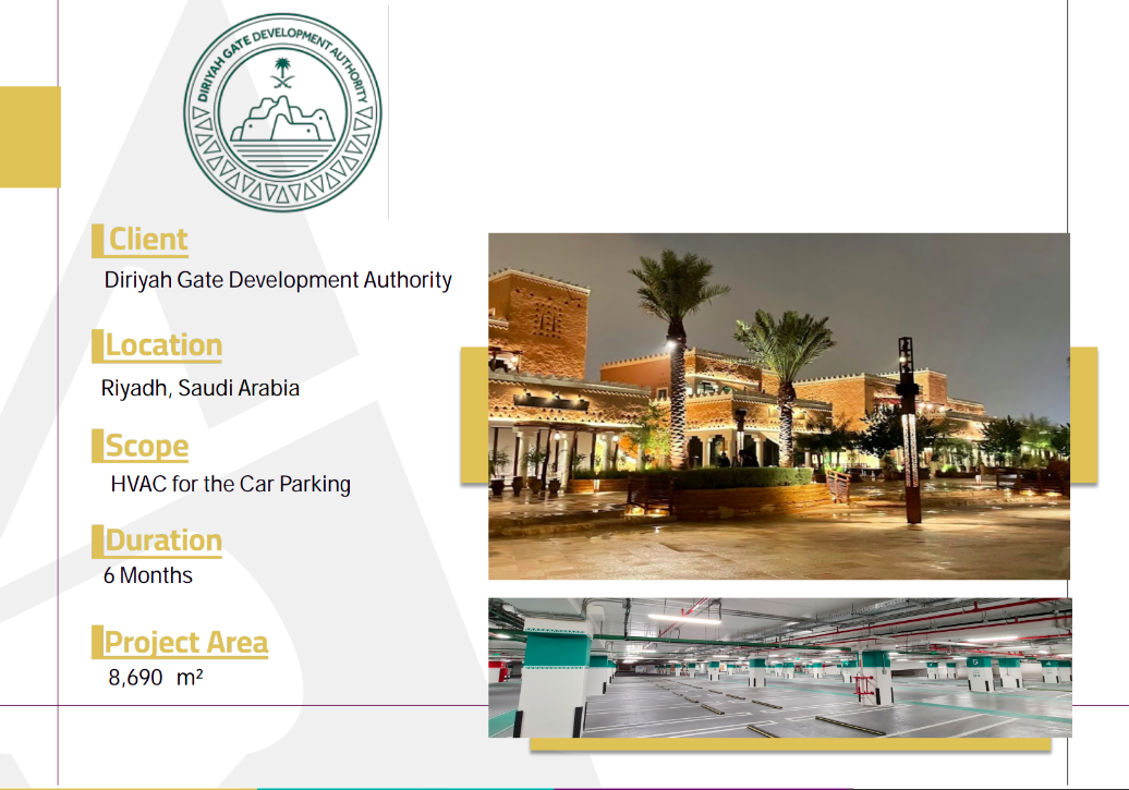 Diriyah Gate Development Authority - Car Parking